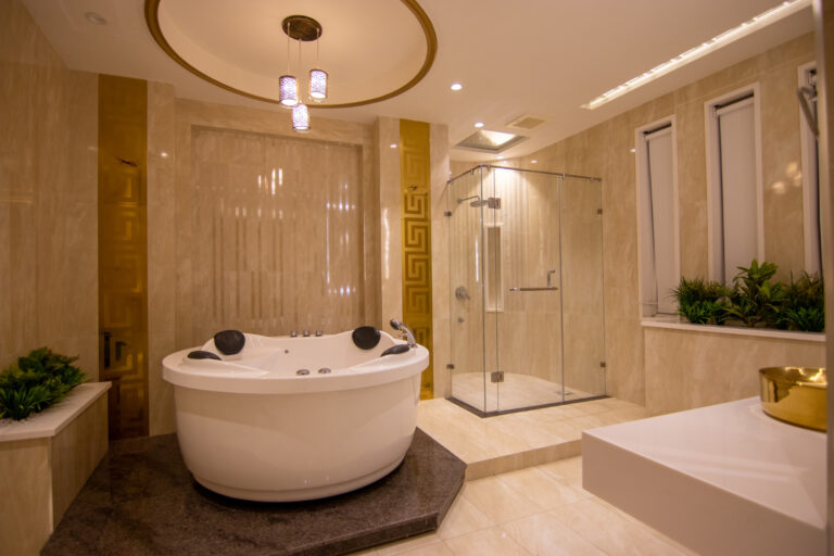 Modern luxury bathroom design popular in New Jersey