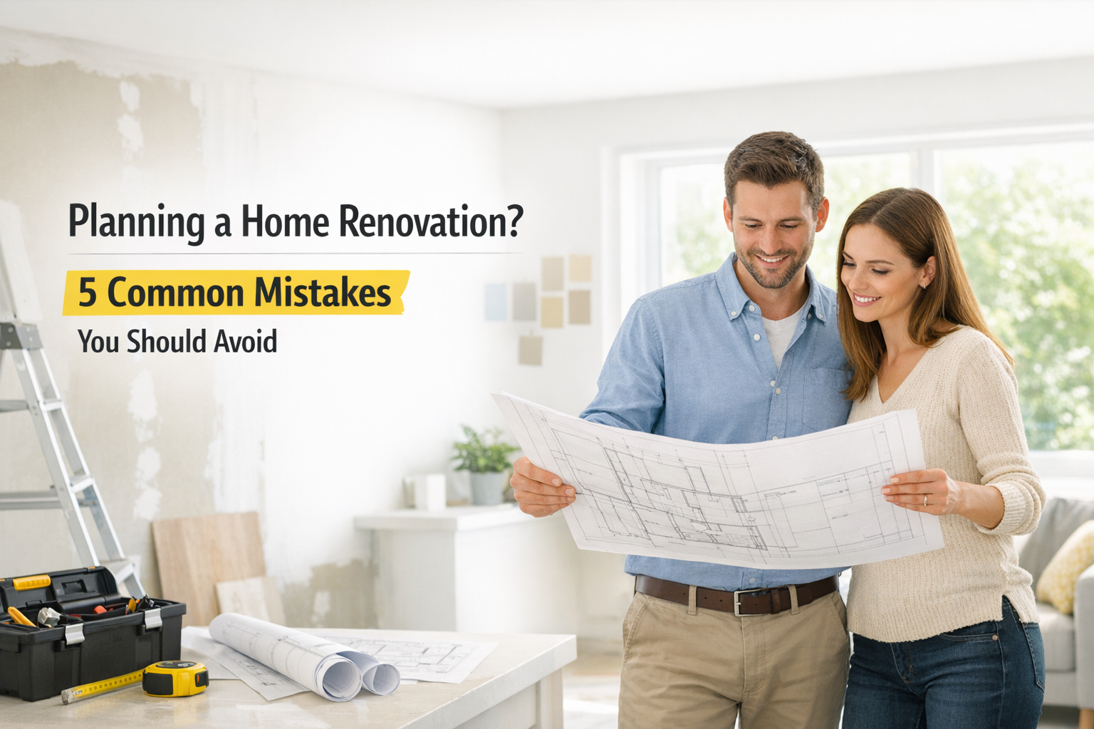 5 Common Mistakes You Should Avoid during home renovation